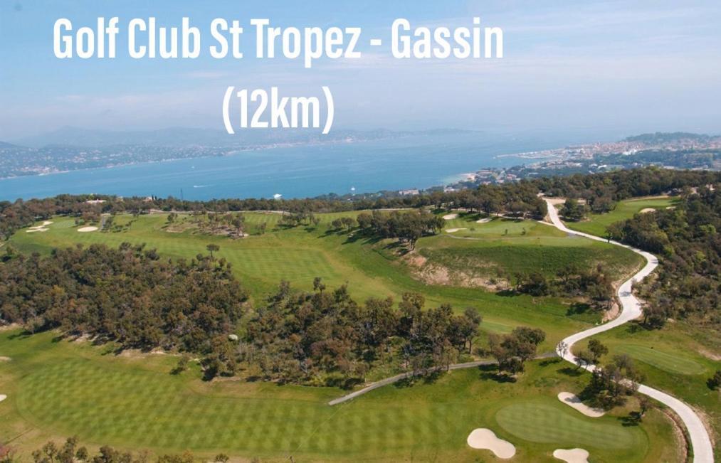 Charmant Appartement Village Restanques De Saint Tropez Grimaud Kültér fotó
